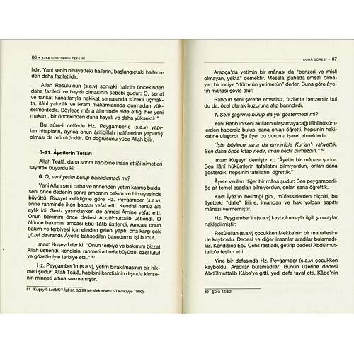 Kısa Surelerin Tefsiri Ciltli SEMERKAND