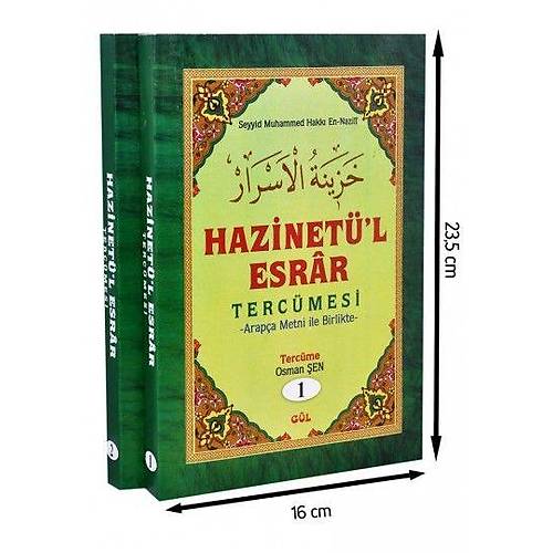 Hazinetül Esrar Tercümesi, 2 Cilt, Büyük Boy