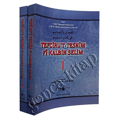 Tefcirut Tesnim Fi Kalbin Selim Sohbet Kitabı, 2 Cilt Set