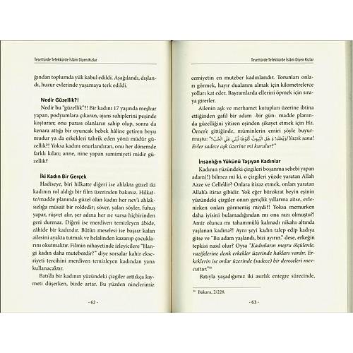 Tefekkürde Tesettürde İslam Diyen Kızlar İhsan Şenocak