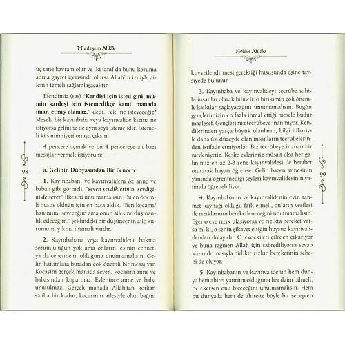 Evlilik Ahlakı, Muhteşem Ahlak 1