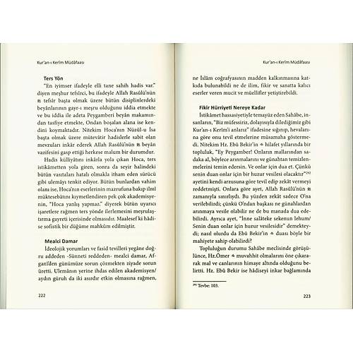 Kuran-ı Kerim Müdafaası İhsan Şenocak