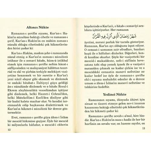 Ramazan Şükür İktisat Risaleleri 10,5x16 cm Orta Boy RNK