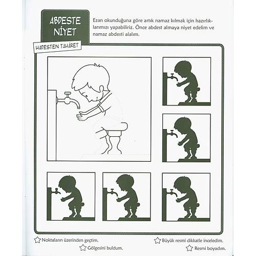 Namaz Kılıyorum Etkinlikli Öğreniyorum 5. Kitap