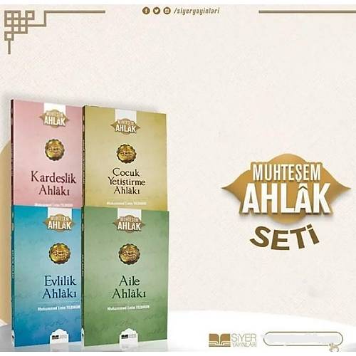 Muhteşem Ahlak Seti 4 KİTAP SİYER