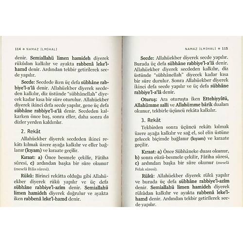 Namaz İlmihali , Cep Boy