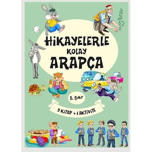 Hikayelerle Kolay Arapça 5. Sınıf 9 Kitap + Aktivite
