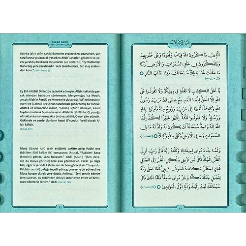 DUA Evrad-ı Şerîfe Büyük Boy Arapça Türkçe - YEŞİL Genişletilmiş yeni baskı