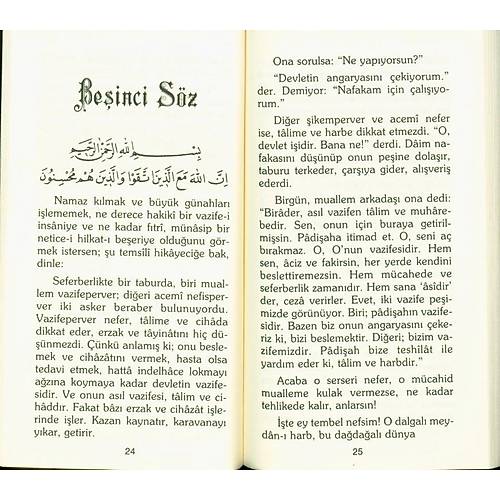 Küçük Sözler, 2.Hamur RNK NEŞRİYAT  8x14 cm Cep boy