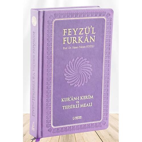 LİLA Cep Boy Termo Cilt Feyzül Furkan Kuranı Kerim ve Tefsirli Meali Mushaf ve Meal