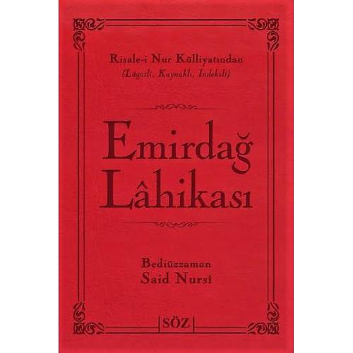 Emirdağ Lahikası , Büyük Boy, Lugatlı, Söz Basım