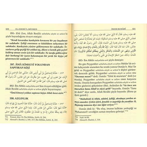 El Edebül Müfred Arapça Metinli Küçük Boy Kalın Ciltli BEKA YAYIN