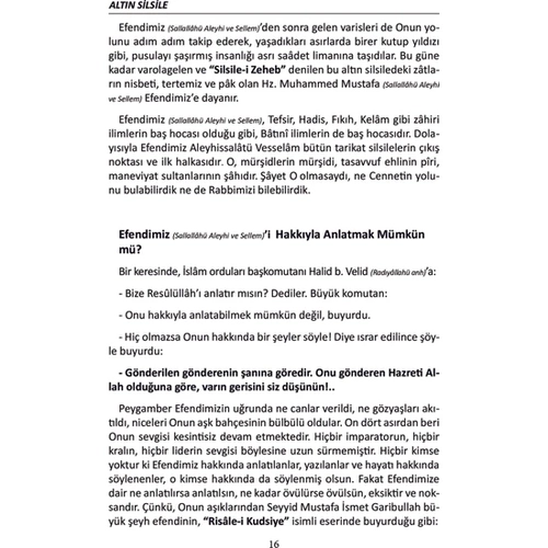 Altın Silsile  Mustafa Özşimşekler