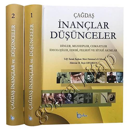 Çağdaş İnançlar Düşünceler Dinler Mezhepler 2 Cilt Takım BEKA