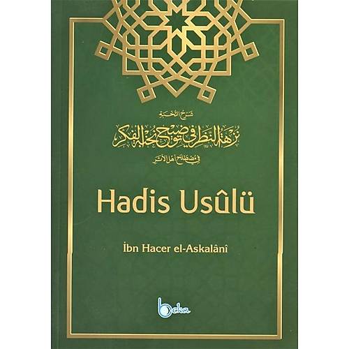 Hadis Usulü İbn Hacer el Askalani Beka Yayınları