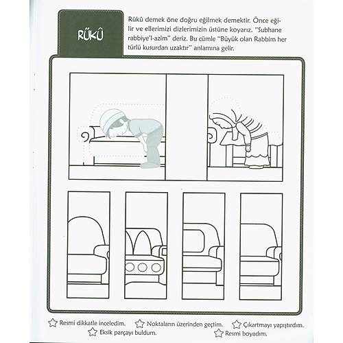 Namaz Kılıyorum Etkinlikli Öğreniyorum 5. Kitap