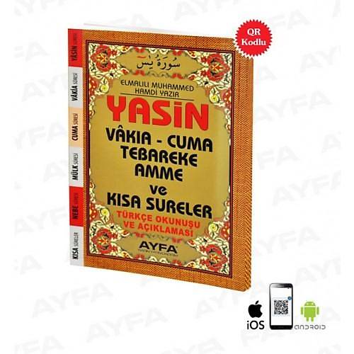 Cep Üçlü 41 Yasin Türkçeli Fihristli AYFA 038