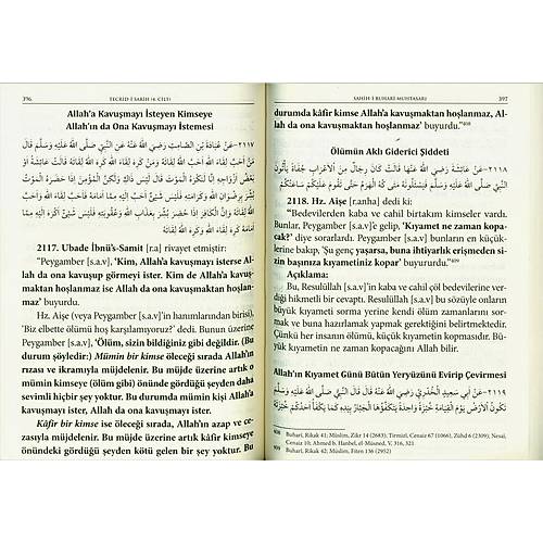 Açıklamalı Sahih-i Buhari Muhtasarı Tecridi Sarih Küçük Boy 4 Cilt Set