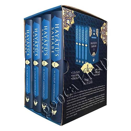 Hayatüs Sahabe SEMPATİK 4 CİLT SET CEP BOY