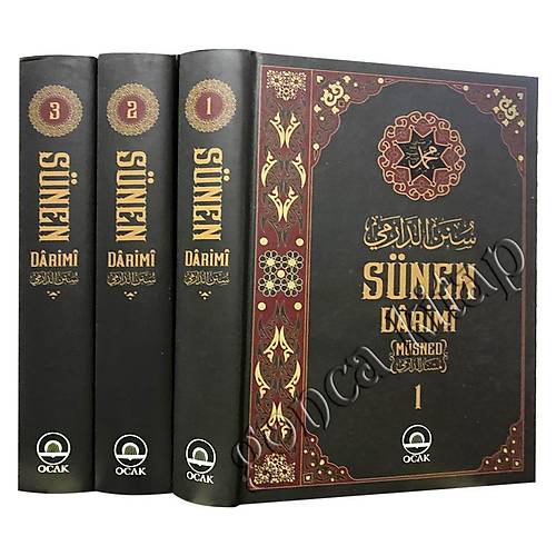Sünen veya Müsned / Darimi 3 Cilt Set Ocak Yayın