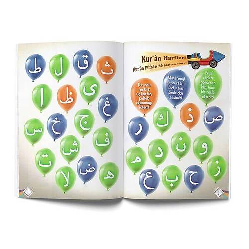 Okul Öncesi Elifba Seti 4 Kitap Hayrat Neşriyat