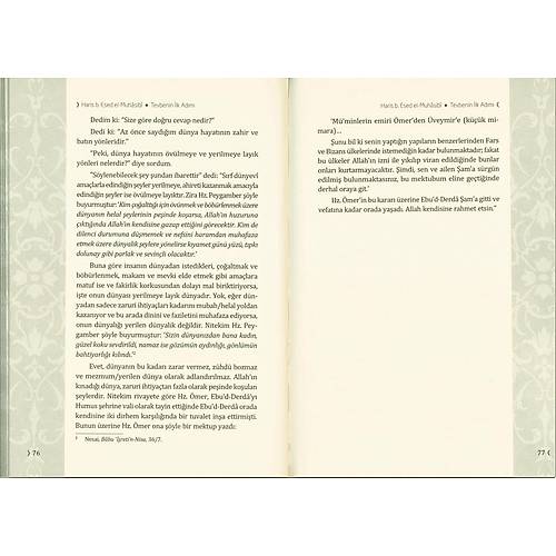 Tevbenin İlk Adımı Haris el Muhasibi İlk Harf Yayın
