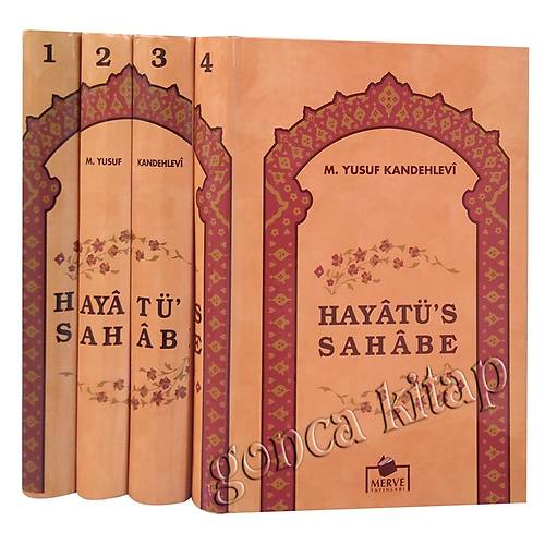 MERVE Hayatüs Sahabe, M.Yusuf Kandehlevi 4 CİLT TAKIM