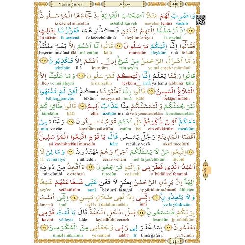 Kelime Kelime Kırık Okunuşlu Kuranı Kerim, Sesli, Rahle MAVİ HAKTAN