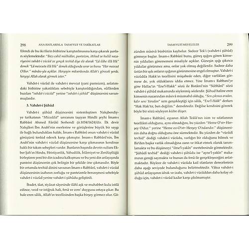 Ana Hatlarıyla Tasavvuf ve Tarikatlar Prof. Dr. H. Kamil Yılmaz Ensar