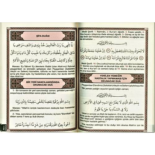 Münacaat Cüzü Yasin-i Şerif Şifa Duaları, 2. HAMUR İnce Cilt, Orta Boy Havva Özkan