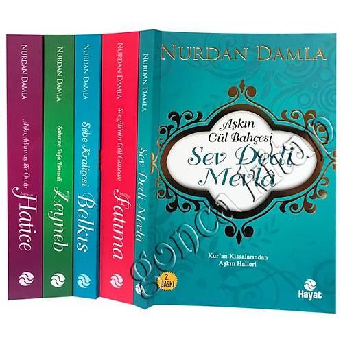 Nurdan Damla Adanmış Ömürler, 5 Kitap Set