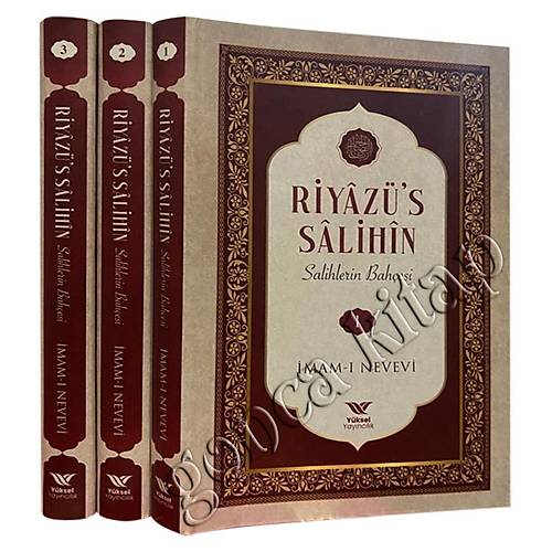 Riyazüs Salihin İmam Nevevi, 3 Cilt Set, YÜKSEL YAYIN