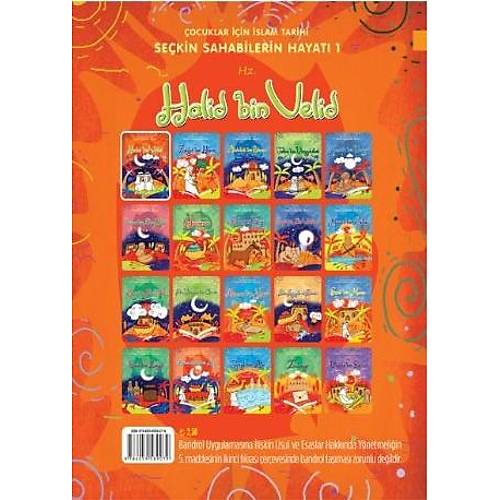 KUTULU İslam Tarihi Seçkin Sahabilerin Hayatı Çevirmeli Önlü Arkalı 20 Kitap Çocuklar İçin