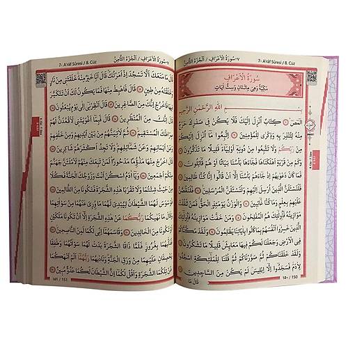 Orta Boy Kuranı Kerim , Sıvama Kalın, Pembe