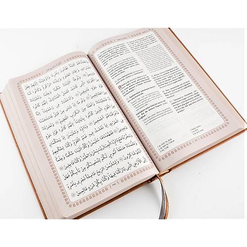 TABA Büyük Boy Mushaf ve Meal Ciltli Feyzül Furkan Kuranı Kerim ve Tefsirli Meali
