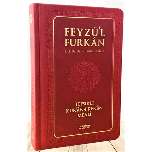 BORDO Termo Cilt Cep Sadece Meal Feyzül Furkan Tefsirli Kuranı Kerim Meali 
