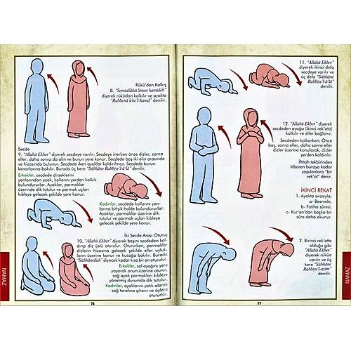 Tecvidli Elifba ve Namaz Hocası Kuşe Kağıt Asır Yayın