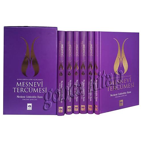 Mesnevi Tercümesi, Şefik Can, 6 Kitap Set