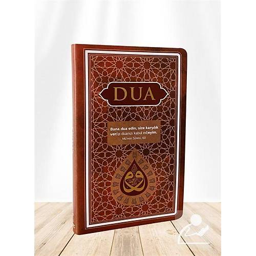 DUA Evradı Şerife Cep Boy Arapça Türkçe Kahverengi Genişletilmiş Yeni Baskı