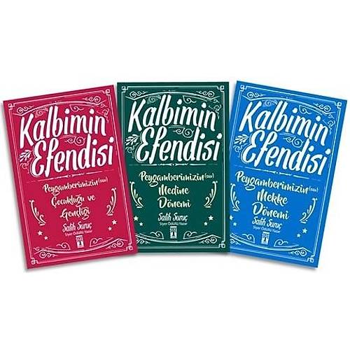 Kalbimin Efendisi Set - 3 Kitap Salih Suruç Timaş