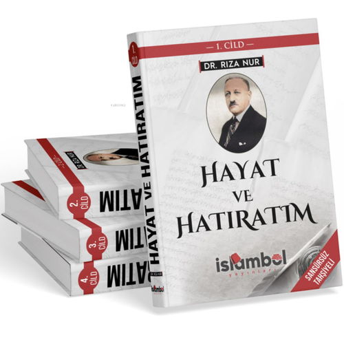 Hayat ve Hatıratım Rıza Nur 4 Cilt Takım