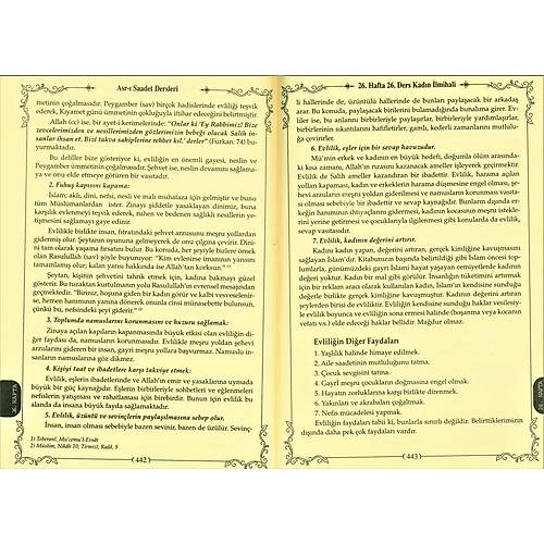 Hanımlar için Asrı saadet Dersleri 1  Necmeddin Salihoğlu