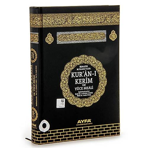 ORTA Ayfa Kabe Kuranı Kerim ve Meali Mühürlü Karekod Uygulamalı