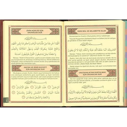 Münacaat Cüzü Yasini Şerif Şifa Duaları ORTA Boy İnce Cilt ŞAMUA Havva Özkan