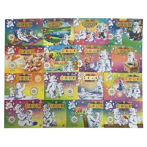 Gıdıbıdı Beyaz Çiçekler Serisi 15 Kitap Set