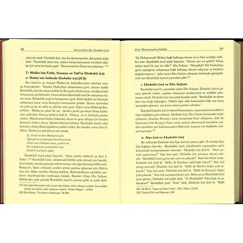 Hz.Ebubekir (ra) Hayatı, Şahsiyeti ve Dönemi Ciltli Şamua Ravza