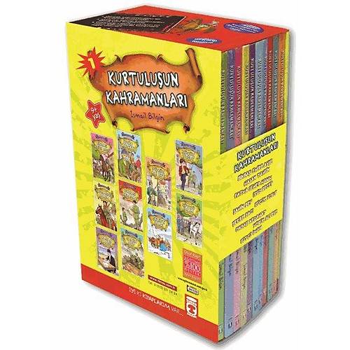 Kurtuluşun Kahramanları 1 Set , 10 Kitap