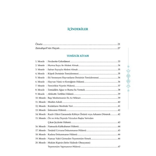 Ruusül Mesail Delilleriyle Hanefi ve Şafii Fıkhı