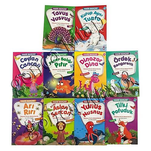 Hadis Bahçesi Set, 10 Kitap TİMAŞ
