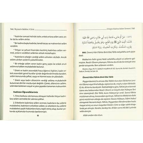 Riyazüs Salihin Hadisi Şerif Tercümesi Sempatik Cep Boy 8 KİTAP